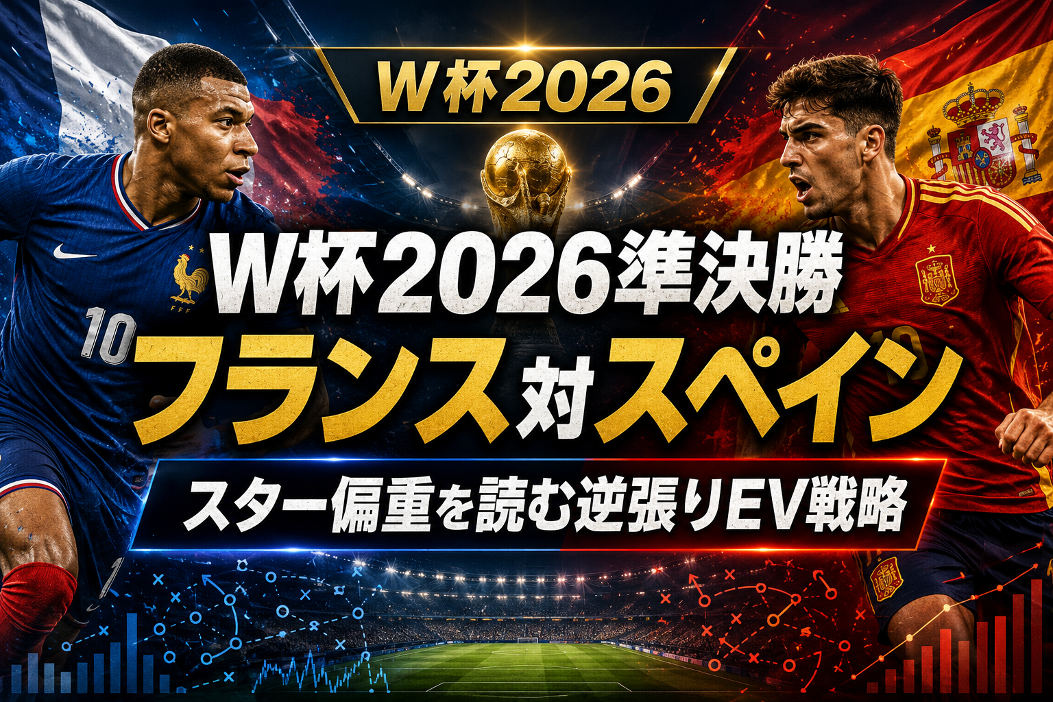 【W杯2026準決勝】フランス対スペイン予想