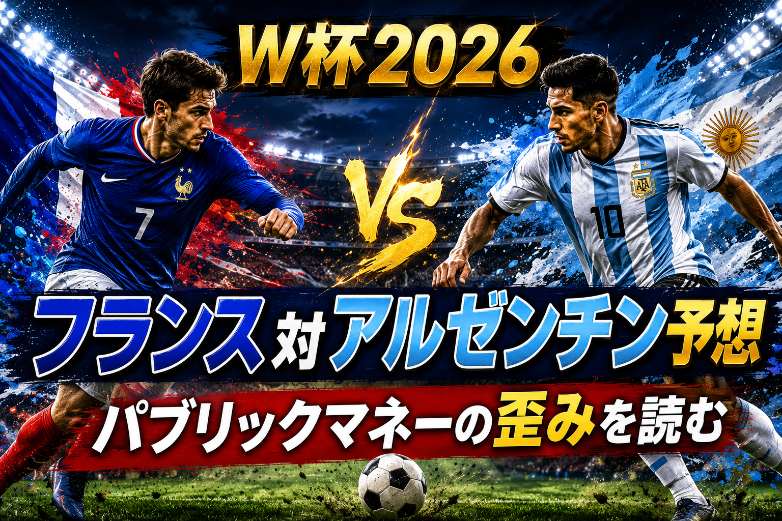 【W杯2026】フランス対アルゼンチン予想