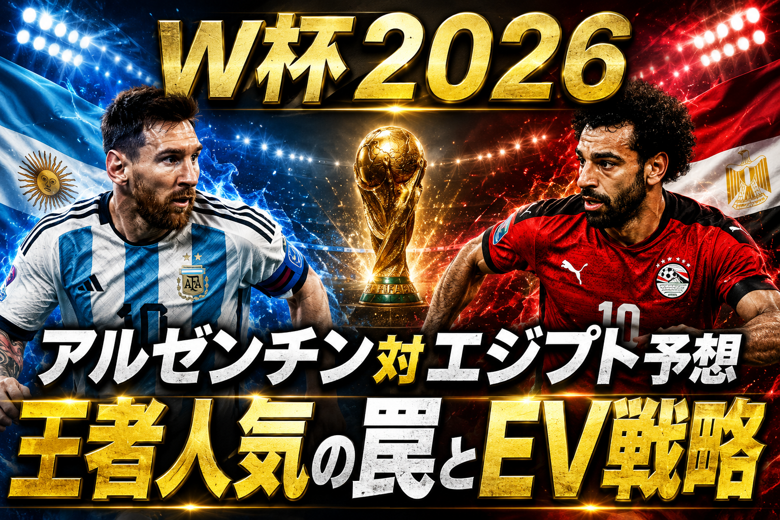 W杯2026 アルゼンチン対エジプト予想