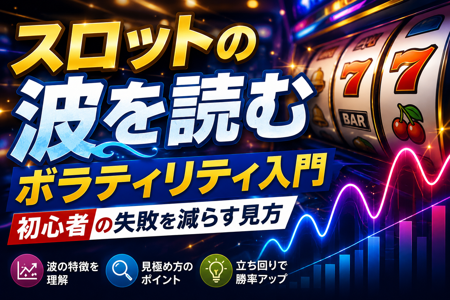 【スロット ボラティリティ】仕組み・遊び方・初心者向け比較を解説