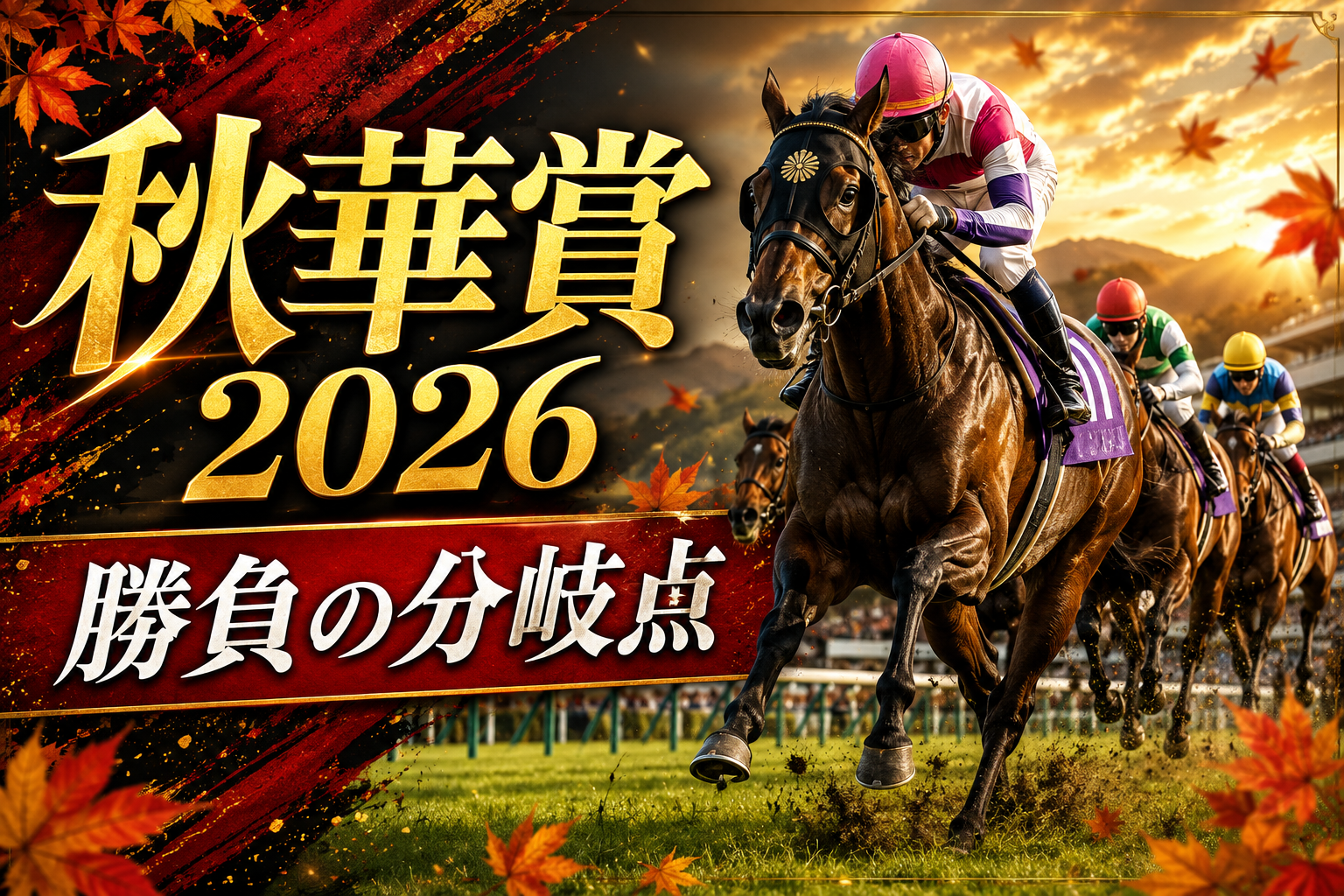 秋華賞2026最終予想|枠順・馬場・展開から本命と穴馬を選ぶ