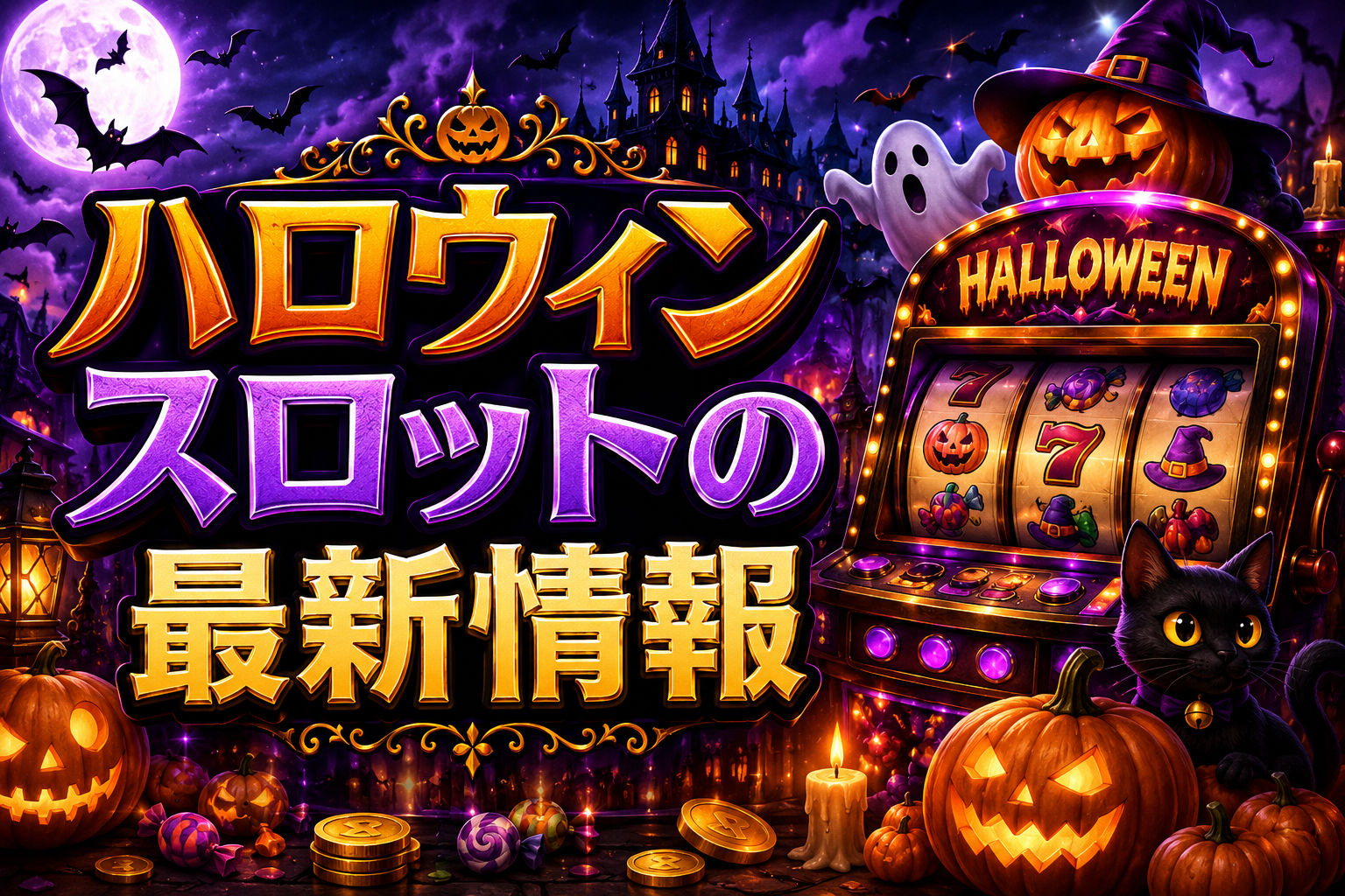 ハロウィンスロットの最新情報と注目ポイントをまとめて解説