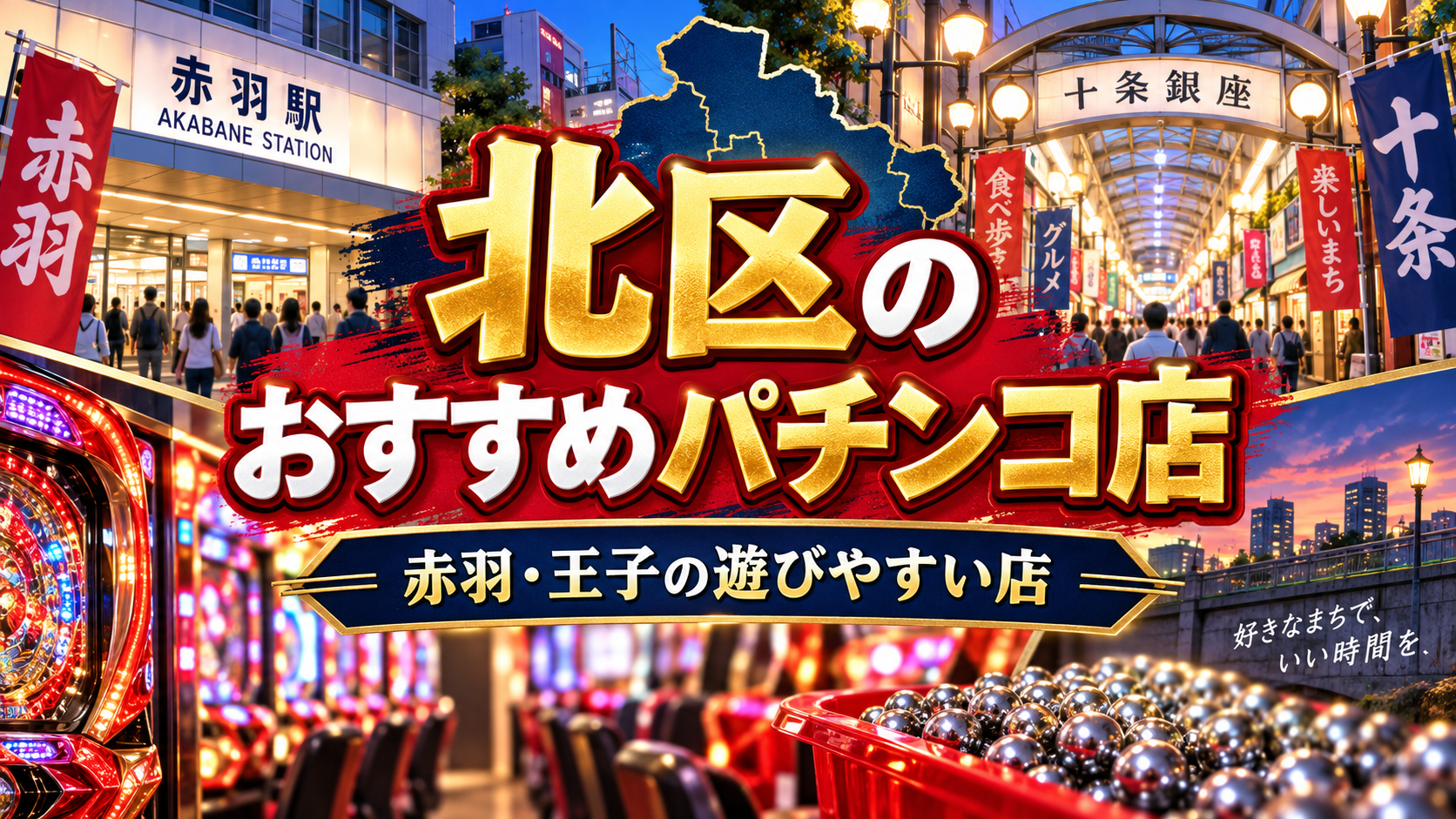 北区でおすすめのパチンコ店|赤羽駅南改札すぐのキングスを紹介