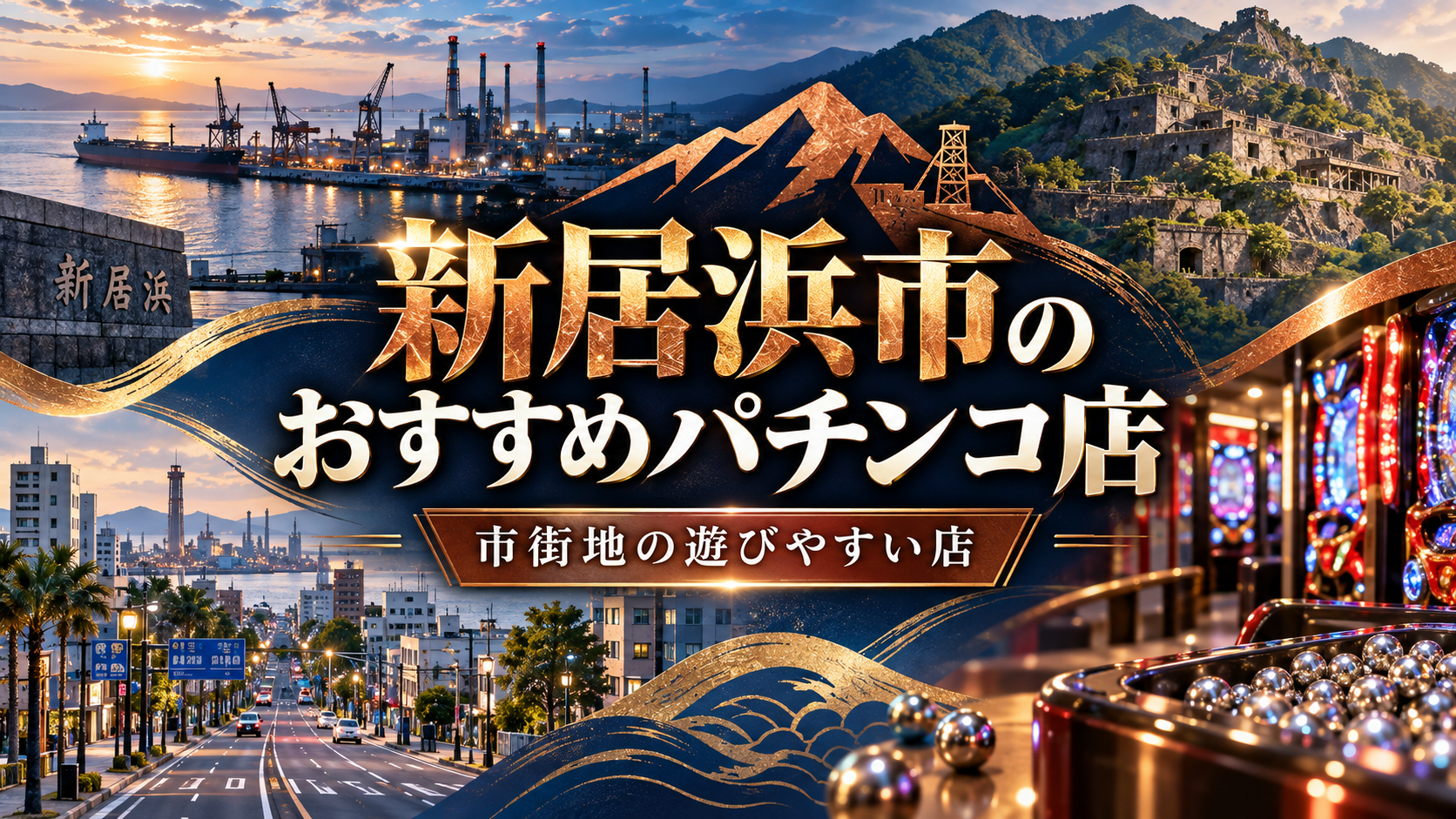 新居浜市で設備と営業時間を比べるパチンコ店|ビッグロッキー新居浜店とスーパー日光