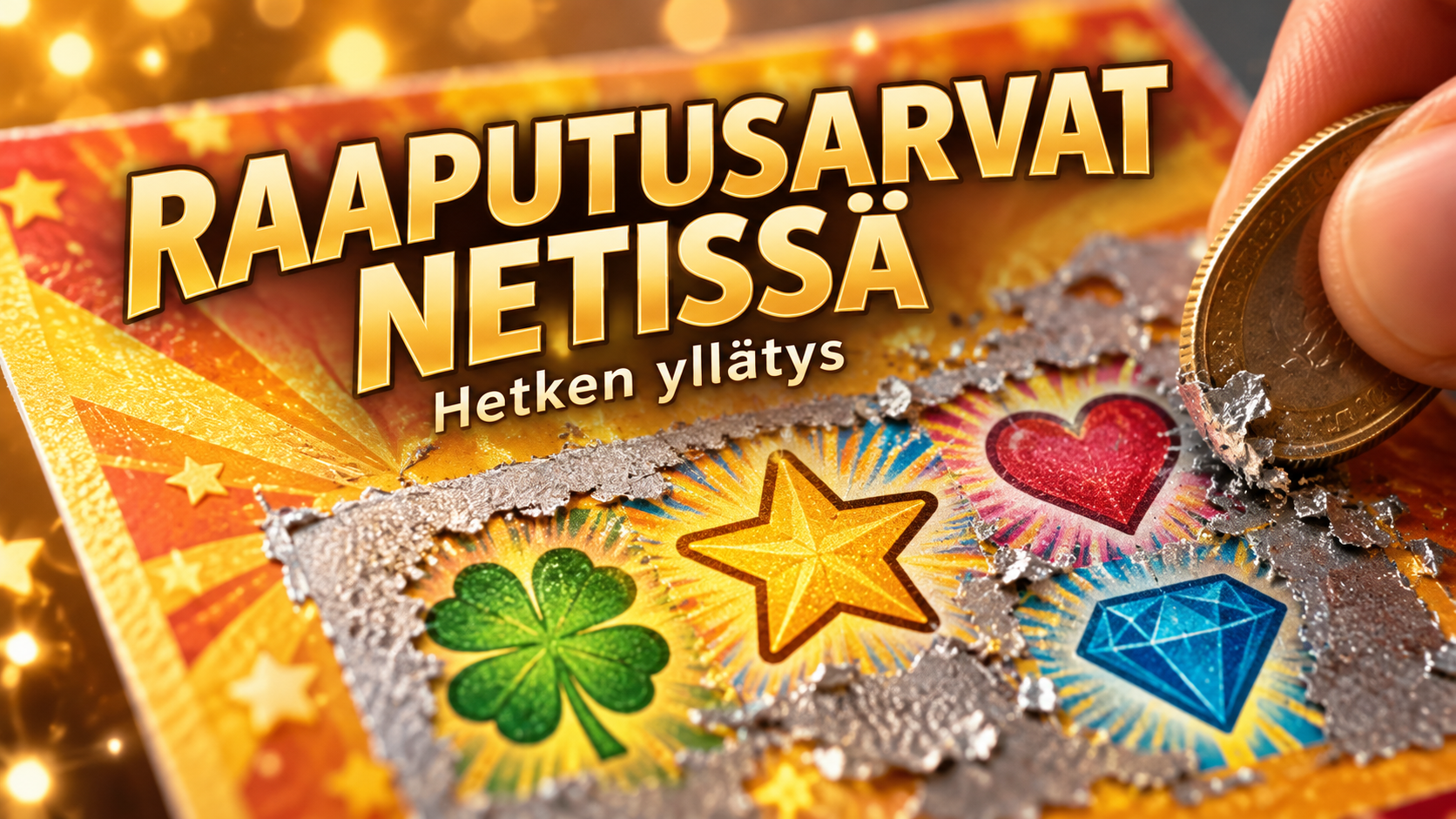 Raaputusarvat netissä: näin luet pelin ennen avaamista