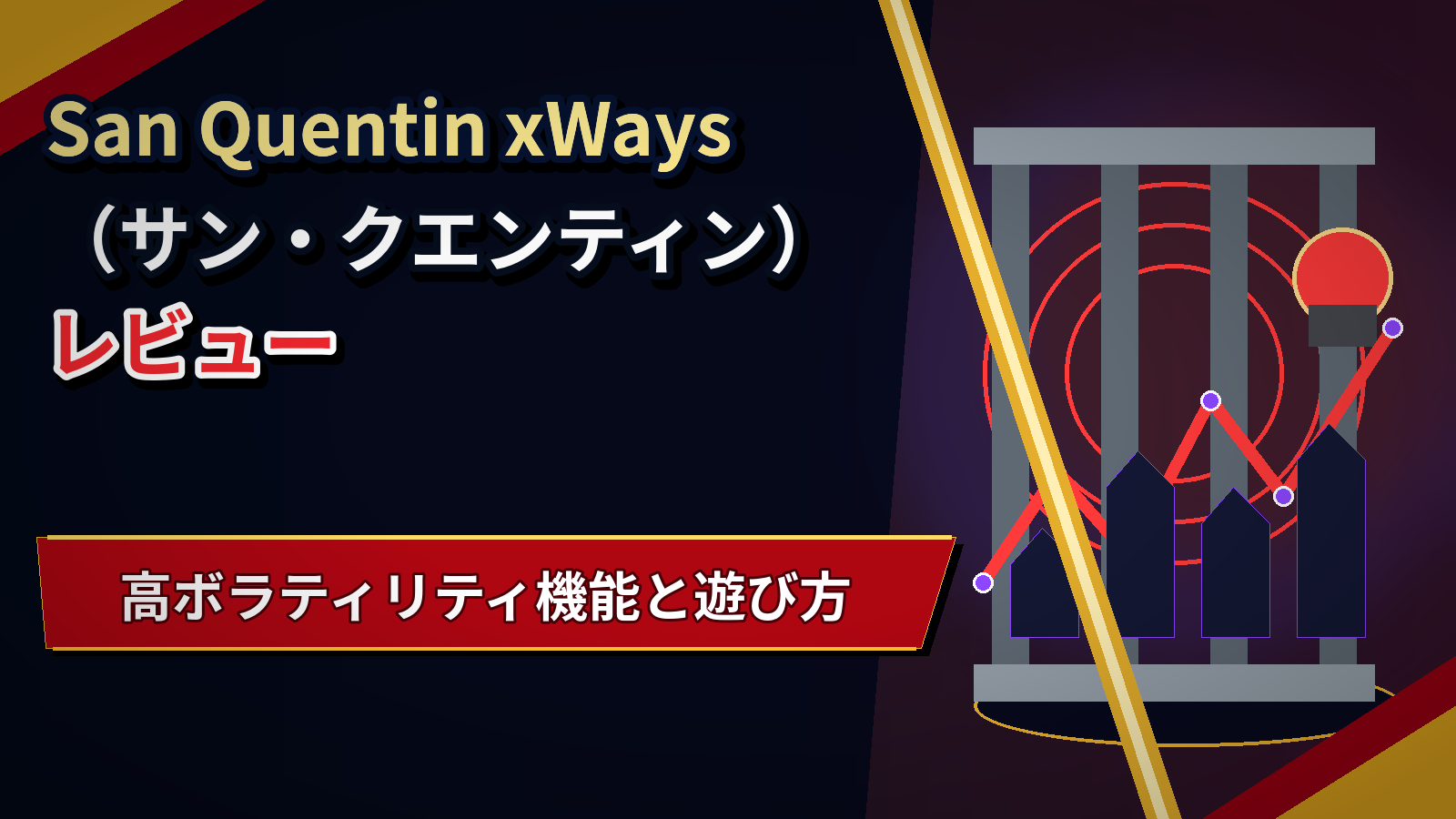 San Quentin xWays(サン・クエンティン)レビュー|高ボラティリティ機能と遊び方