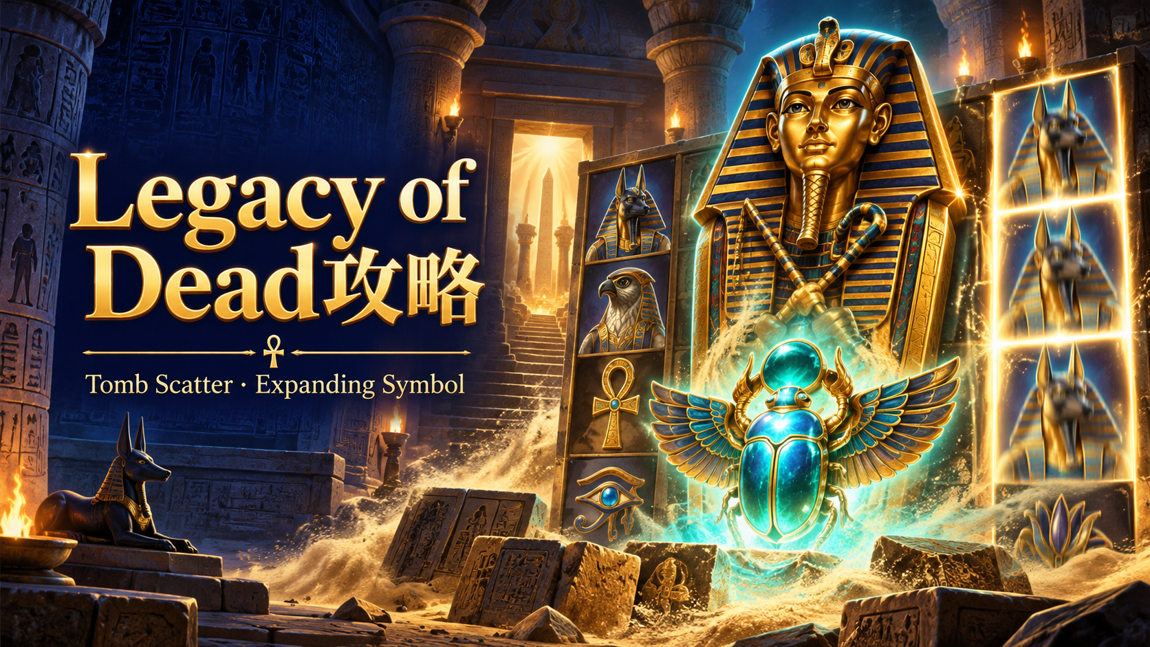Legacy of Dead攻略|Tomb ScatterとExpanding Symbolの遊び方