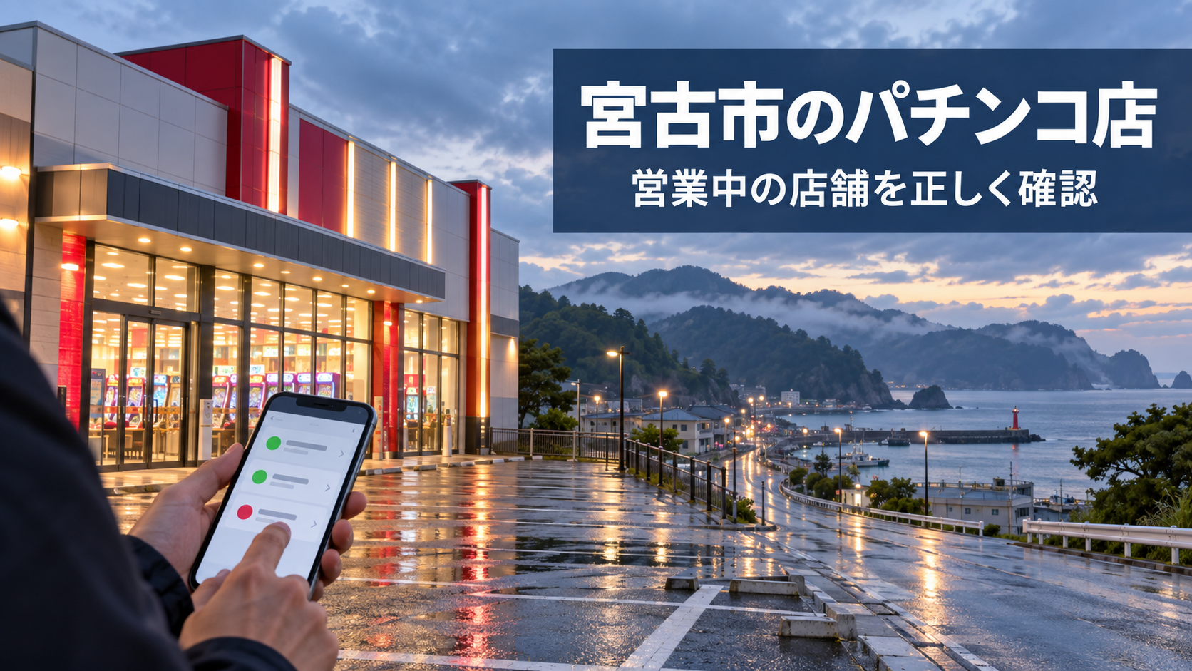 岩手・宮古市のパチンコ店一覧を読み解く|営業中の店舗を確かめるには