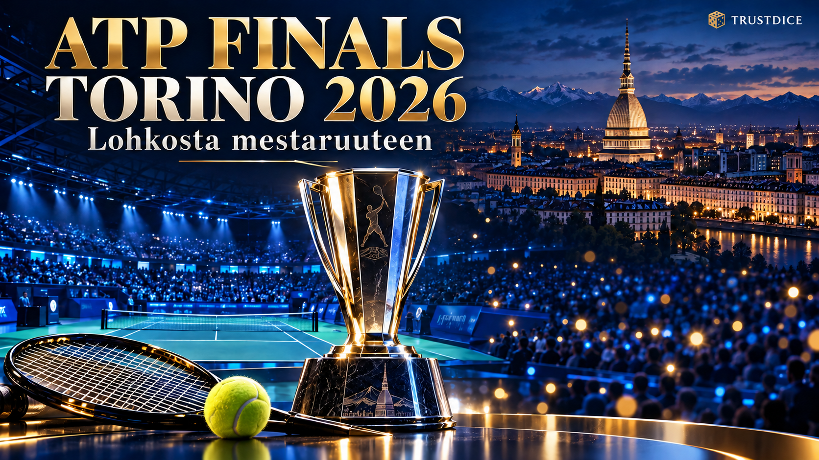 ATP Finals 2026 Torinossa: tappion jälkeenkin voi rakentaa mestaruuden