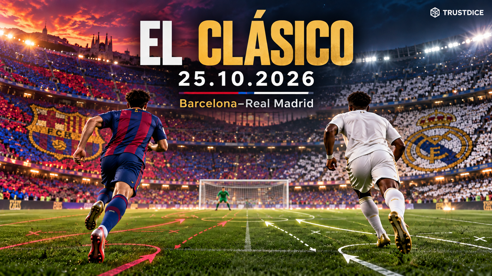 El Clásico 25.10.2026: Barcelona–Real Madrid ja tila puolustuslinjan takana