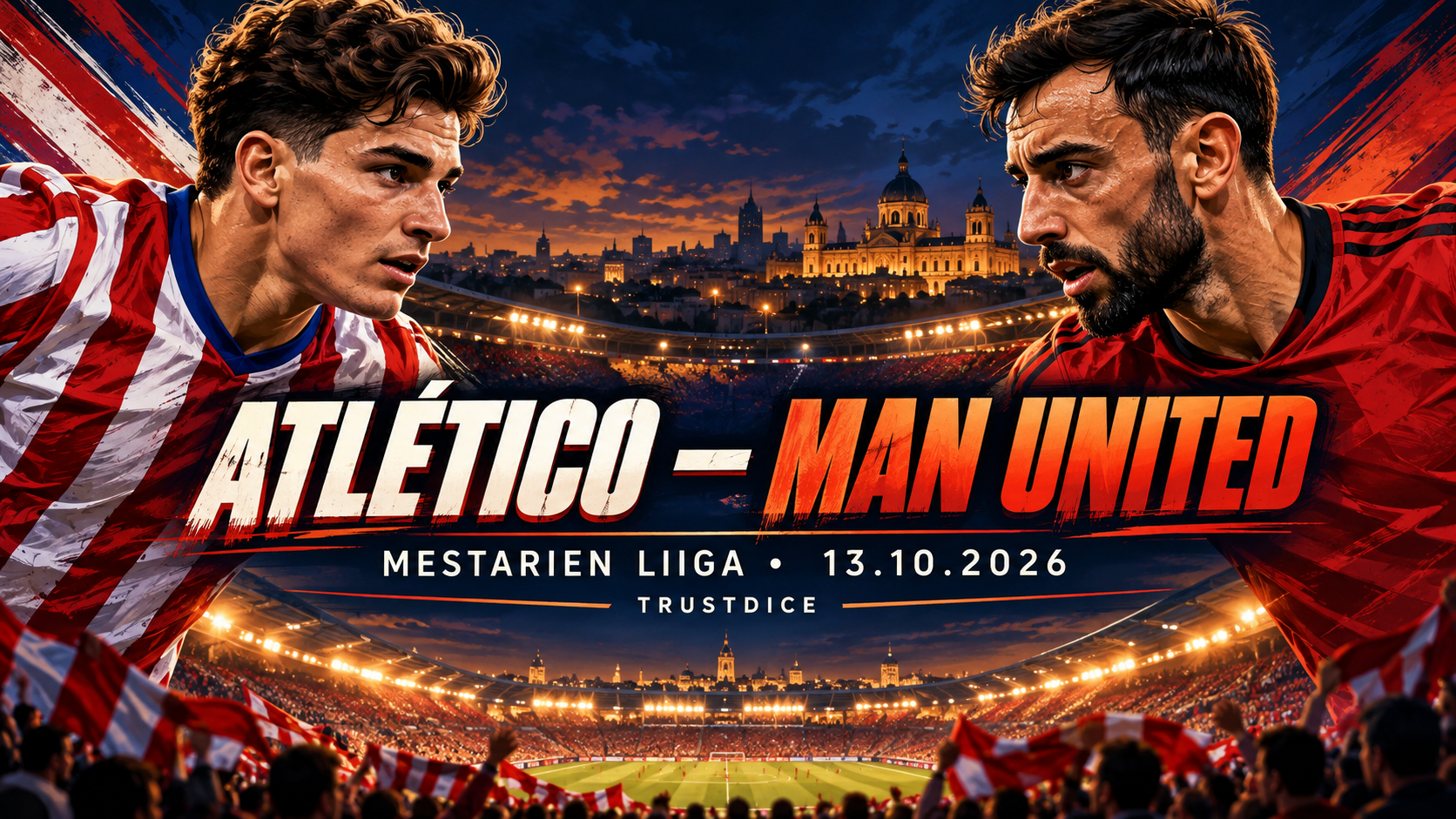 Atlético–Manchester United 13.10.2026: kuka määrää Madridin illan tahdin?