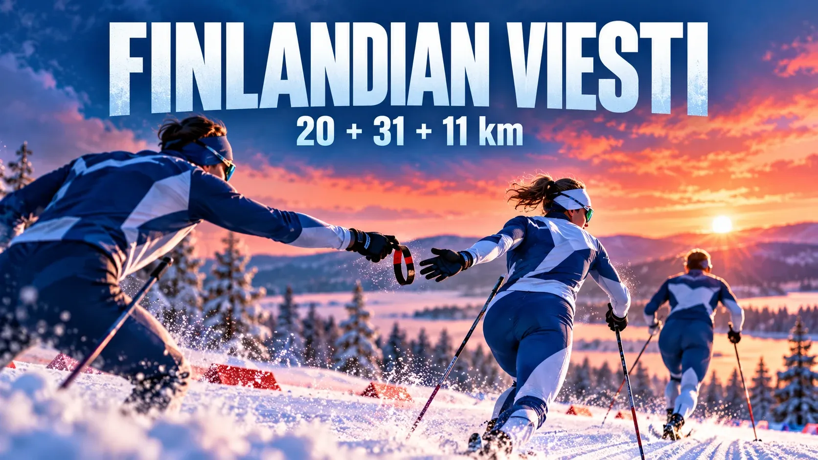 Finlandian viesti: toimituksellinen urheilukuvitus.
