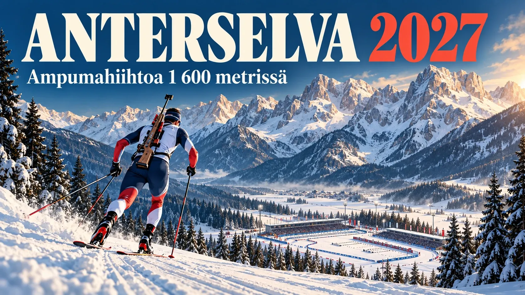Anterselva 2027: toimituksellinen urheilukuvitus.