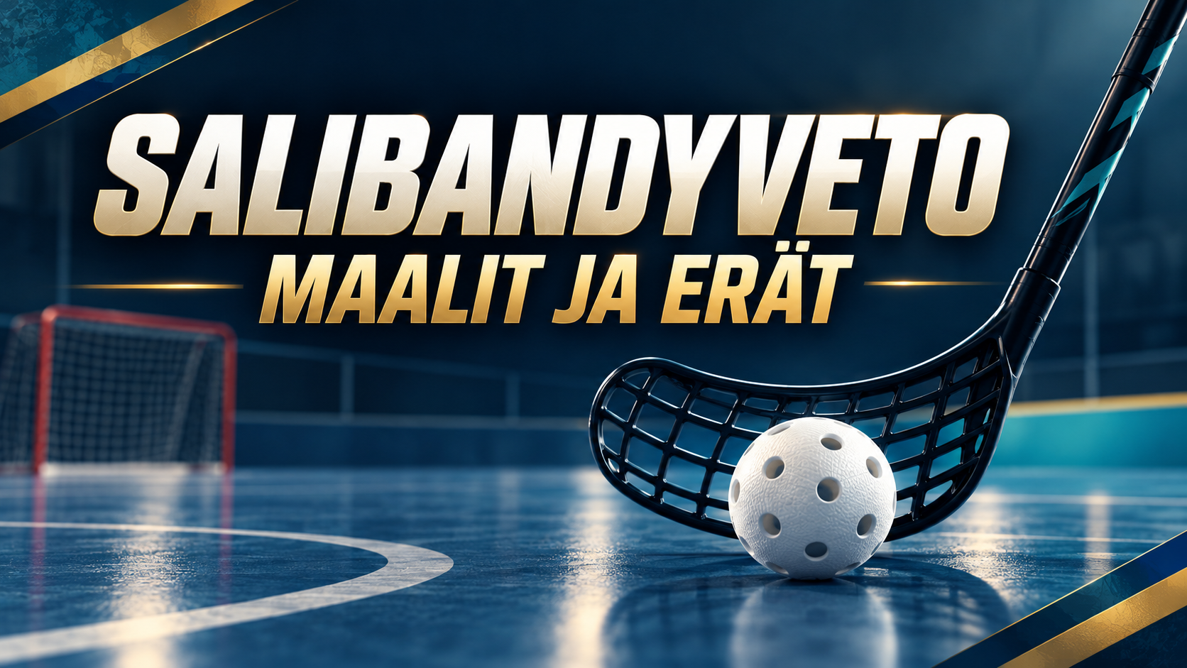 Salibandyvedonlyönti: maalirajan ja erien lukeminen käytännössä