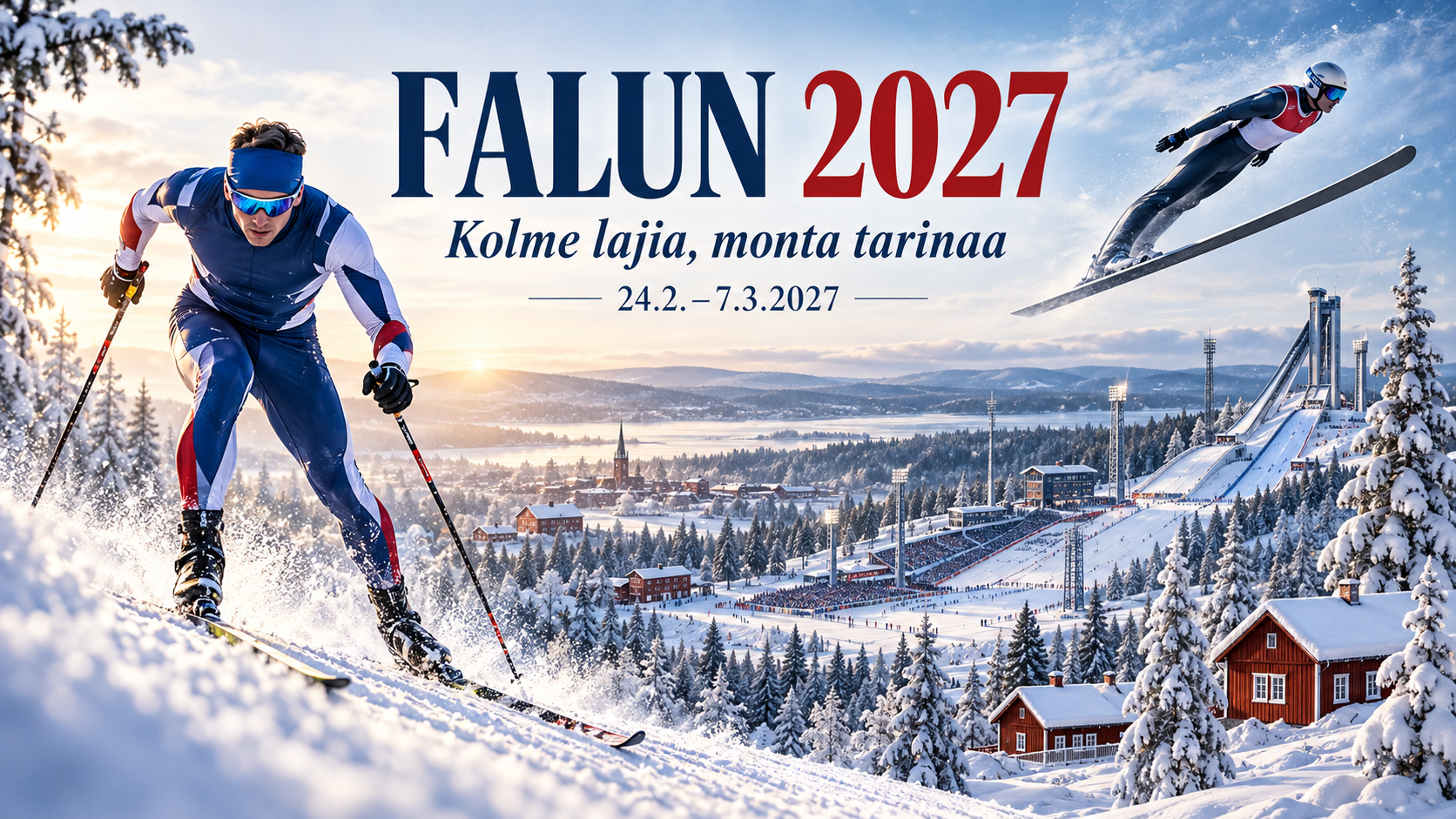 Hiihdon MM 2027 Falunissa: kolme lajia, mutta monta tapaa ratkaista mestari