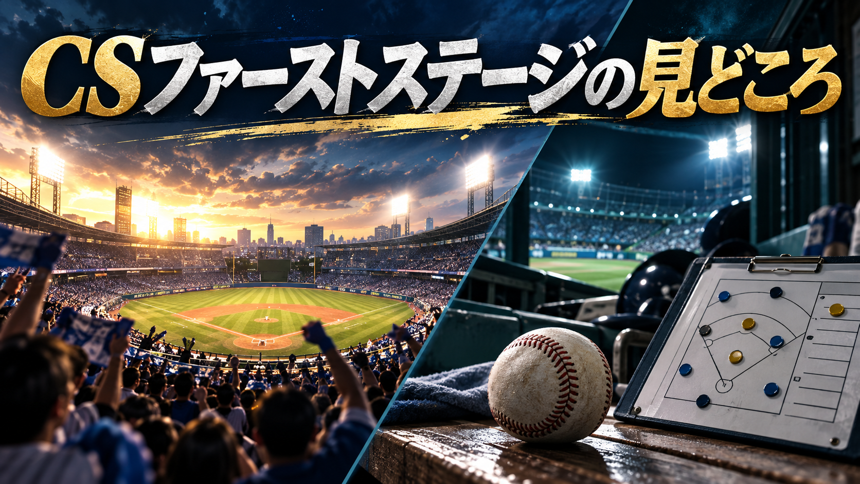 CSファーストステージは何が違う?短期決戦の見どころを整理