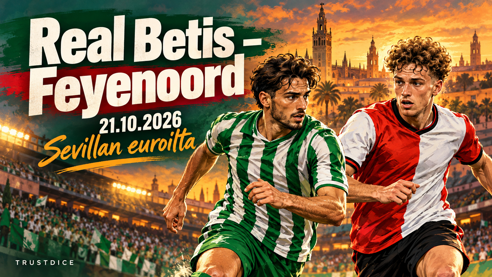 Real Betis–Feyenoord 21.10.2026: kolme reittiä hyökkäykseen